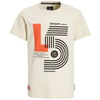 Me & My Monkey T-shirt ecru Jongens Katoen Ronde hals Printopdruk - maat 110/116