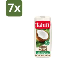 Tahiti – Douchegel – Coco - 315 ml - Bulkverpakking - 7 stuks