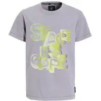 Me & My Monkey T-shirt lila Paars Jongens Katoen Ronde hals Printopdruk - maat 110/116