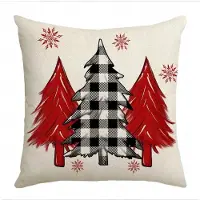 ECarla Kerst Kussenhoes 45x45cm Boho Stijl - Decoratief