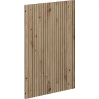 Vicco R-Line Keukenfront – 39.6 x 71.3 cm meubelfront voor de hoekonderkast Artisanaal eiken
