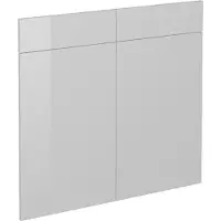 Vicco R-Line Keukenfront – 79.2 x 70.8 cm meubelfront voor de onderkast met lades Wit Hoogglans