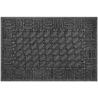 Emerald Deurmat 45x75 cm - Rubber & Textiel - Vuilvanger