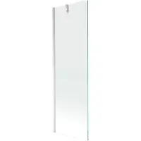 Mexen Next badscherm 1-deurs 60 x 150 , transparant, chroom - 895-060-000-00-00-01