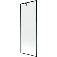 Mexen Next 1-vleugelige badwand 70 x 150 , zwart frame, zwart - 895-070-000-00-70-70