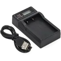 123accu Olympus BLS-5 / BLS-1 USB-C single slot oplader (8.4V, 0.7A, huismerk)