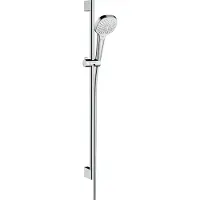 Hansgrohe Croma Select E Multi/Unica douchesysteem, Unica, 900 mm, wit/chroom, 1 stuk.