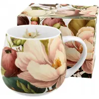 Duo Porseleinen Mok "Magnolia" - 430ml