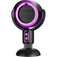 LONGZIMING -Draagbare Desktop Afzuigkap - USB Gevoede Ventilator - 2 Snelheidsstanden Voor Aanpasbare Luchtreiniging - 1 Set - Thuis En Onderweg - Paars