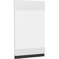 Vicco R-Line Keukenfront – 39.6 x 59 cm meubelfront voor de glazen hangkast Wit