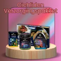 HS Cichliden Verzorgingspakket – Complete Zorg voor Gezonde en Kleurvolle Cichliden