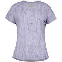 Rukka Muuko Print T-shirt Met Korte Mouwen Paars 34 Vrouw