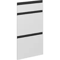 Vicco R-Line Keukenfront – 39.6 x 70.4 cm meubelfront voor de onderkast met lades Wit