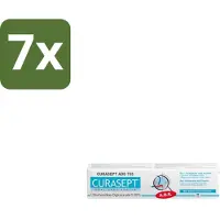 Curasept 7 x Gel-Tandpasta 0,05% CHX 75 ml - Tandpasta - Antibacteriële Tandpasta - Chloorhexidine - Tandvleesbescherming - Plaquevoorkomend