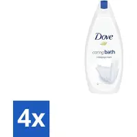 Dove – Douchegel – Caring Bath – 450 ml - Voordeelverpakking - 4 stuks