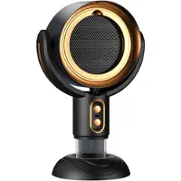 LONGZIMING -Draagbare Desktop Afzuigkap - USB Gevoede Ventilator - 2 Snelheidsstanden Voor Aanpasbare Luchtreiniging - 1 Set - Thuis En Onderweg - Goud