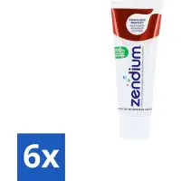 Zendium – Tandpasta – Tandvlees Protect – 75 ml - Voordeelverpakking - 6 stuks