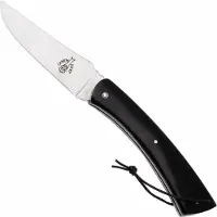 Laguiole En Aubrac Camembert CAM-SPL-EBW Ebony Wood, Spiral Spring, zakmes