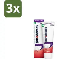 Parodontax Tandpasta bij Bloedend Tandvlees Ultra Clean 75 ml - Bulkverpakking - 3 stuks