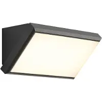 QAZQA Moderne buiten wandlamp donkergrijs incl. LED IP65 met bewegingssensor - Marek