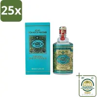 4711 25 x – Eau de Cologne – Molanus Fles – 100 ml - Grootverpakking - Original Eau De Cologne - Eau De Cologne Molanus - Eau De Cologne 100 Ml - Frisheid - Ontspanning
