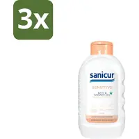 Sanicur Bath & Showergel Sensitive 300 ml - Bulkverpakking - 3 stuks