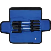 Bgs 8638 Set haken met rechte en afgeronde punt 8-dlg