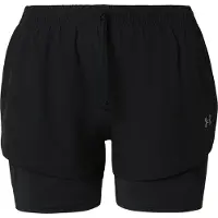 Under Armour Sportbroek 'Velociti Pro' zwart / wit