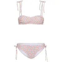LASCANA Bikini blauw / hemelsblauw / oranje / abrikoos