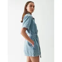 St MRLO Jumpsuit 'Marcy' blauw denim
