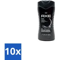 Axe – Douchegel – Black – Houtachtig & Fris - 250 ml - Bulkverpakking - 10 stuks