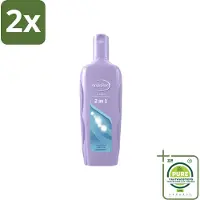 Andrélon – Shampoo – 2-in-1 – 450 ml - Voordeelverpakking - 2 stuks - Shampoo 2 in 1 - Haar reinigen