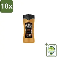 Axe 10 x – Douchegel – Copper Santal – 300 ml - Grootverpakking - Douchegel - Koper - Sandelhout - Mannelijke Geur - Reiniging
