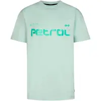 Petrol Industries Shirt 'Viento' smaragd / mintgroen
