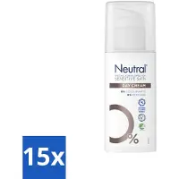 Neutral 15 x Face Cream 50 ml - Gevoelige Huid - Dagcrème - Hydratatie - Glycerine - Parfumvrij