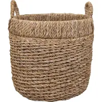 Ter Steege - Zeegras Mand - Beige - D22 x H20 cm - Opening 17,5 cm