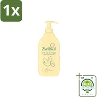 Zwitsal 1 x Shampoo Anti-Klit 400 ml - Baby Haar Reinigen - Anti-klitten Shampoo - Babyhuid Beschermen - Zachte Babyhaartjes - Kammen Zonder Klitten