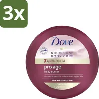 Dove – Bodycrème – Pro Age – 250 ml - Bulkverpakking - 3 stuks