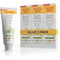 Burt's Bees Burt’s Bees Purely White Zen Peppermint Tandpasta Fluoridevrij – Voordeelpack 3X – Natuurlijke Tandpasta Zonder Parabenen & Conserveermiddelen