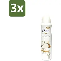 Dove – Deodorant Spray – Restoring Ritual Cocos & Jasmijn – 150 ml - Bulkverpakking - 3 stuks