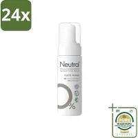 Neutral Facewash 150 ml - Voordeelverpakking - 24 stuks - Gevoelige huid - Milde reiniging