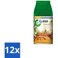 Air Wick 12 x Freshmatic – Automatische Luchtverfrisser Navulling – Sensual Vanilla – 250 ml - Geur - Geurverspreiding - Vanille - Warme Geur - Geurmaskering