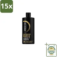 Syoss 15 x – Shampoo – Rizos Pro – 440 ml - Grootverpakking - Krullend Haar - Golvend Haar - Pluisvrij Haar - Definitie Krullen - Veerkracht Haar