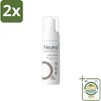 Neutral Facewash 150 ml - Voordeelverpakking - 2 stuks - Gevoelige huid - Milde reiniging