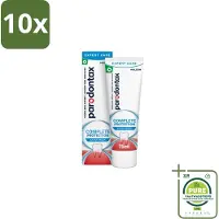 Parodontax 10 x Tandpasta Complete Protection Extra Fresh 75 ml - Grootverpakking - Tandpasta - Tandvleesbescherming - Mondhygiëne - Bloedend Tandvlees - Tandplak