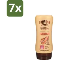 Hawaiian Tropic – Zonnebrand Lotion – Luminosity Medium SPF15 – 180 ml - Bulkverpakking - 7 stuks