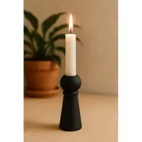 Present Time Nordeliv - Kaarshouder Zwart - Geo Crown - Polyresin black
