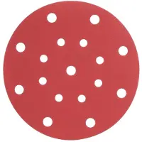Radix - Schuurschijf - Pro - Klittenband 150 mm - P180 – 17 stofgaten (50 stuks)