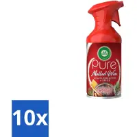 Air Wick – Luchtverfrisser Spray – Pure Mulled Wine – 250 ml - Bulkverpakking - 10 stuks