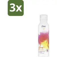 Dove – Douche- & Scheerschuim – Bath Therapy Glow – 200 ml - Bulkverpakking - 3 stuks